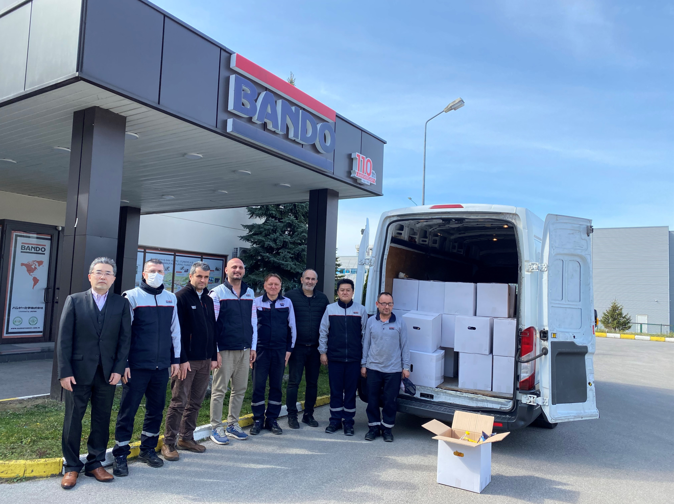 Provided relief supplies such as food to the disaster-stricken areas through Kocaeli Prefecture