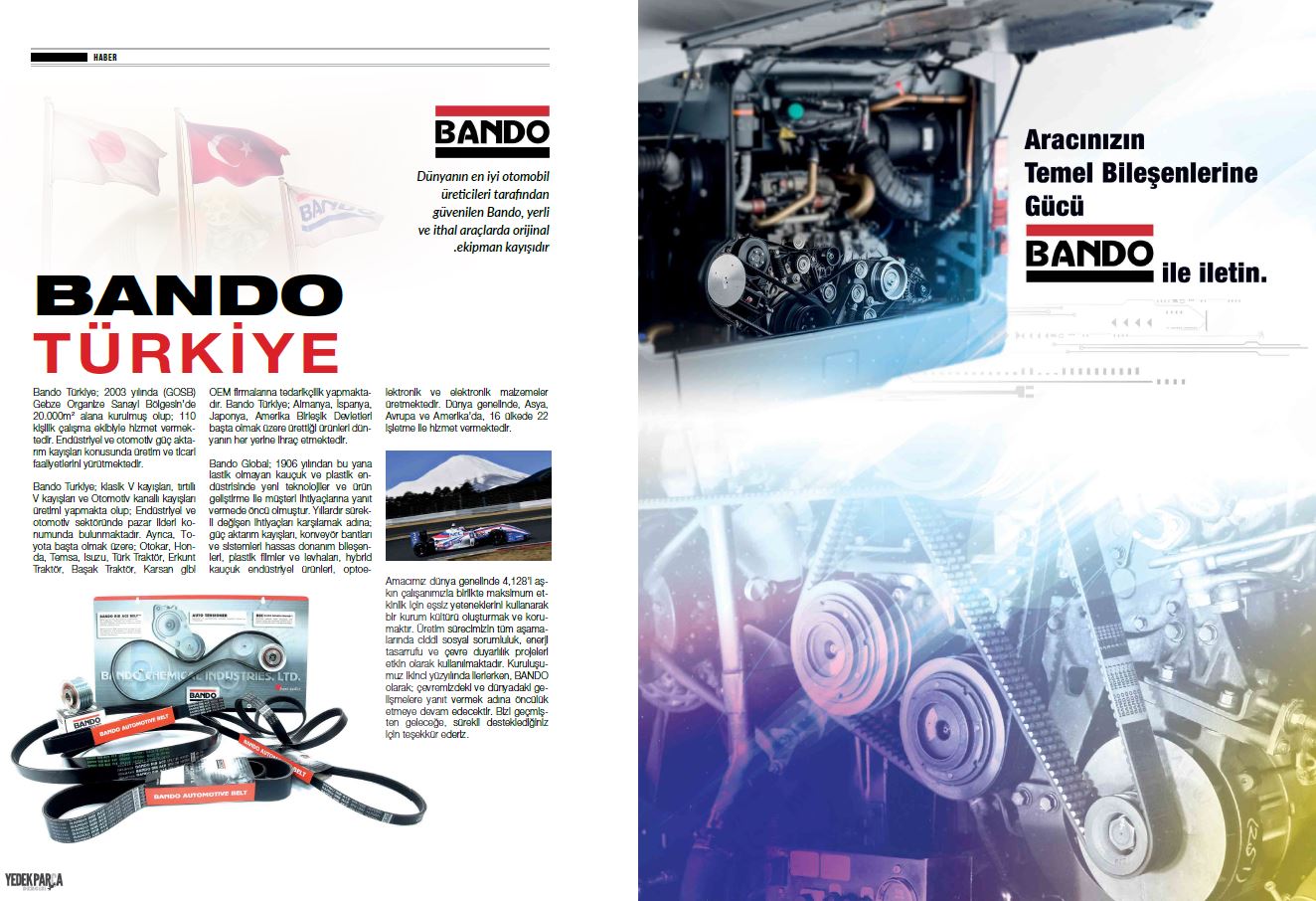 Bando Turkey | Automotive Spare Parts Magazine | August 2021